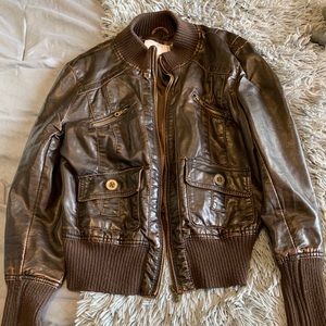 Brown Leather Jacket